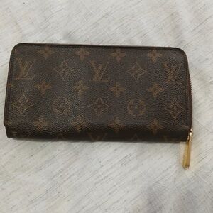 LOUIS VUITTON M41895 Monogram Zippy Wallet Zip Around Long Wallet